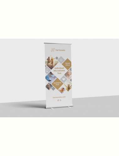 Advertising roll-up microbiome test